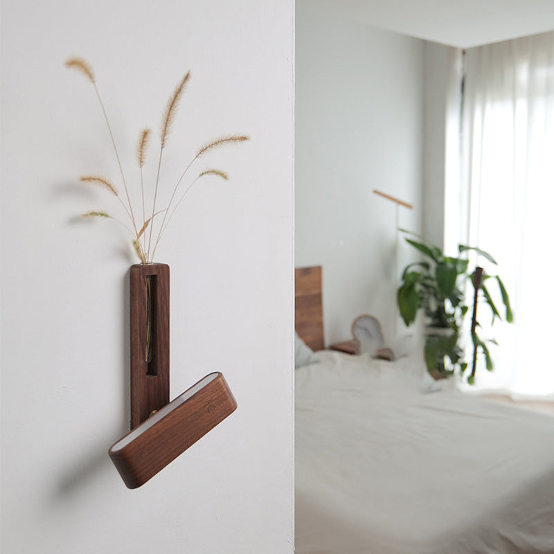Walnut Beech Rechargeable Strip Wall Lamp