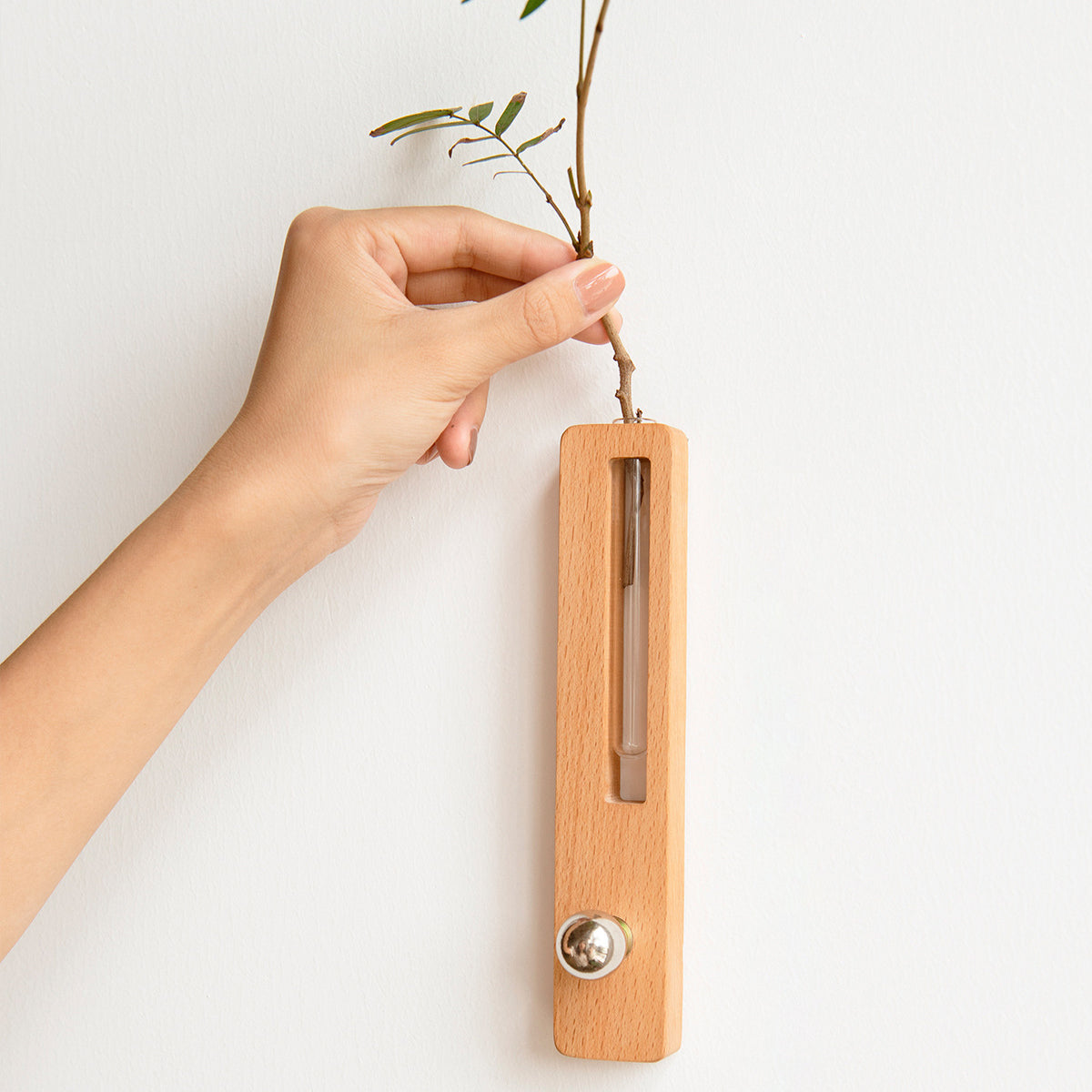 Walnut Beech Rechargeable Strip Wall Lamp