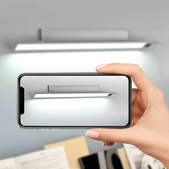 Rechargeable Aluminum Acrylic PC Wall Lamp