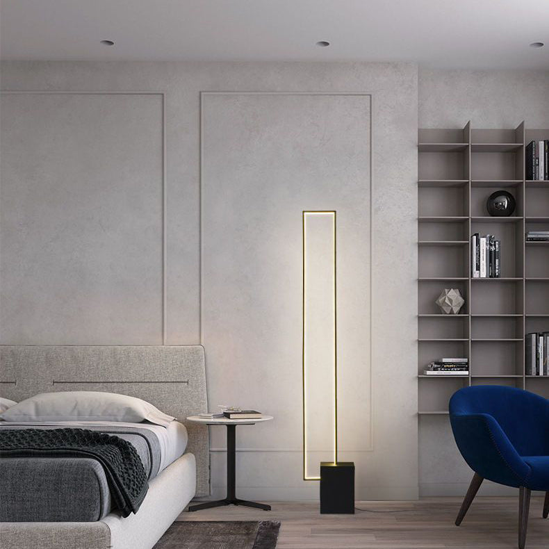 Modern Minimalist Iron Marble Floor Lamp
