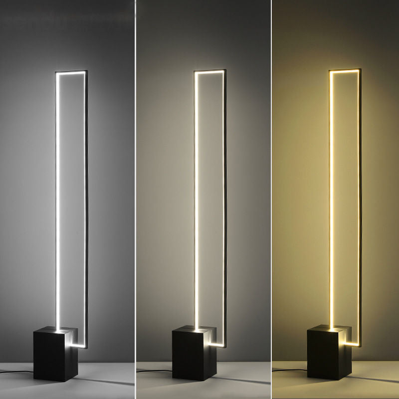 Modern Minimalist Iron Marble Floor Lamp