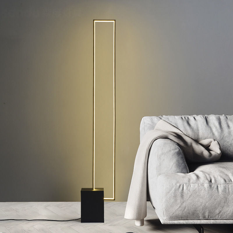 Modern Minimalist Iron Marble Floor Lamp
