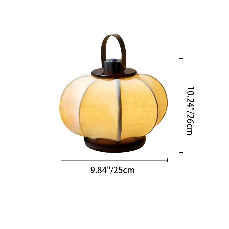 Portable Leather Stainless Steel Table Lamp