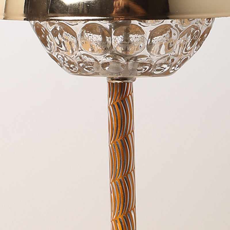 Rechargeable Iron Dome Flower Table Lamp