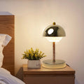Rechargeable Iron Dome Flower Table Lamp