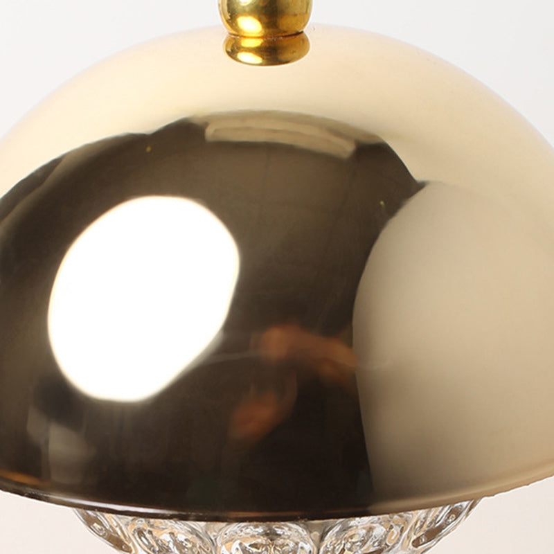Rechargeable Iron Dome Flower Table Lamp