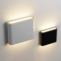 Aluminum Square Rectangular Bedside Wall Lamp