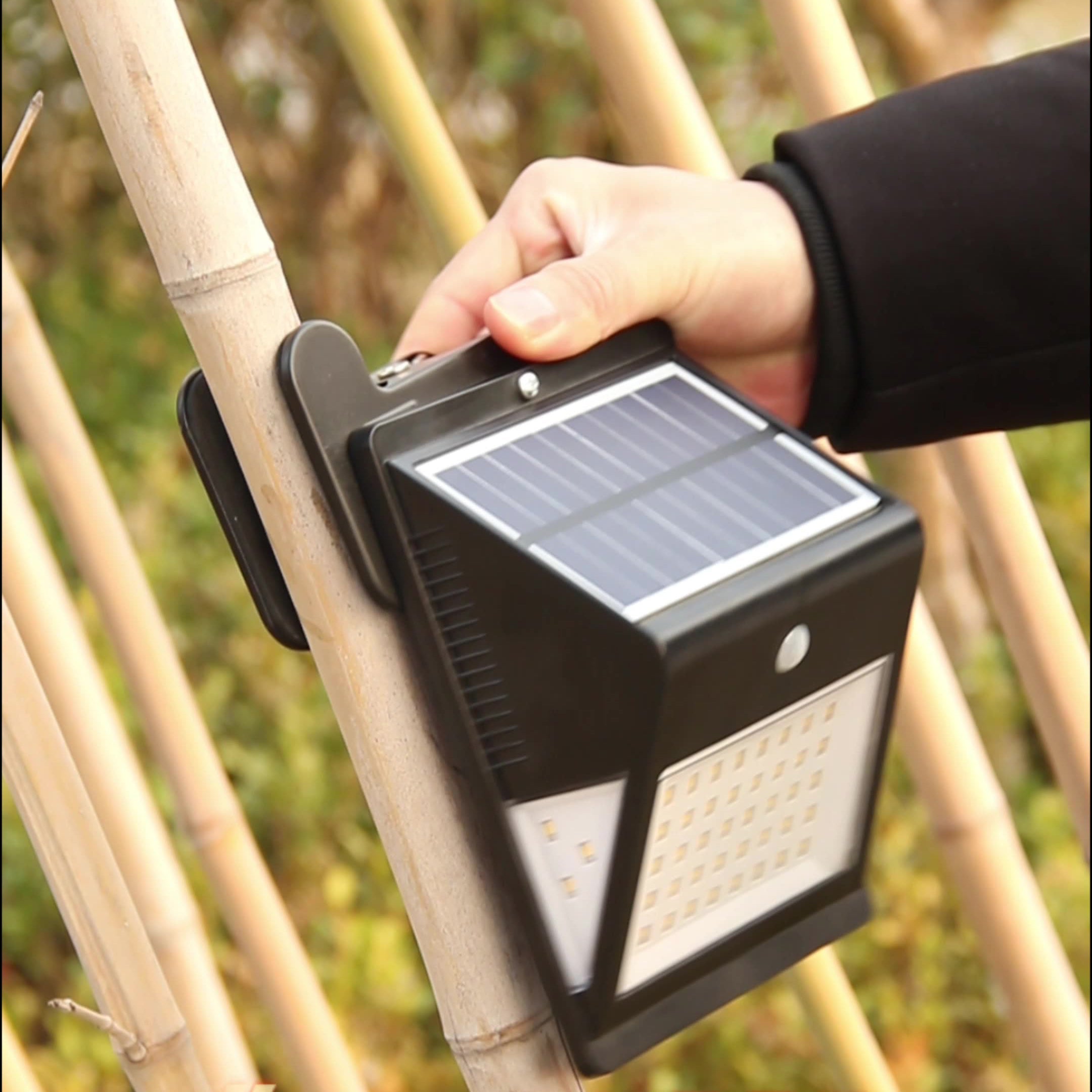 Triangle ABS PC Human Outdoor Light