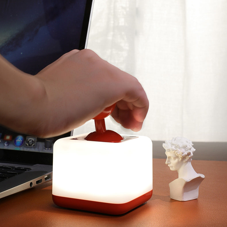 Rechargeable Manual Rocker ABS Table Lamp
