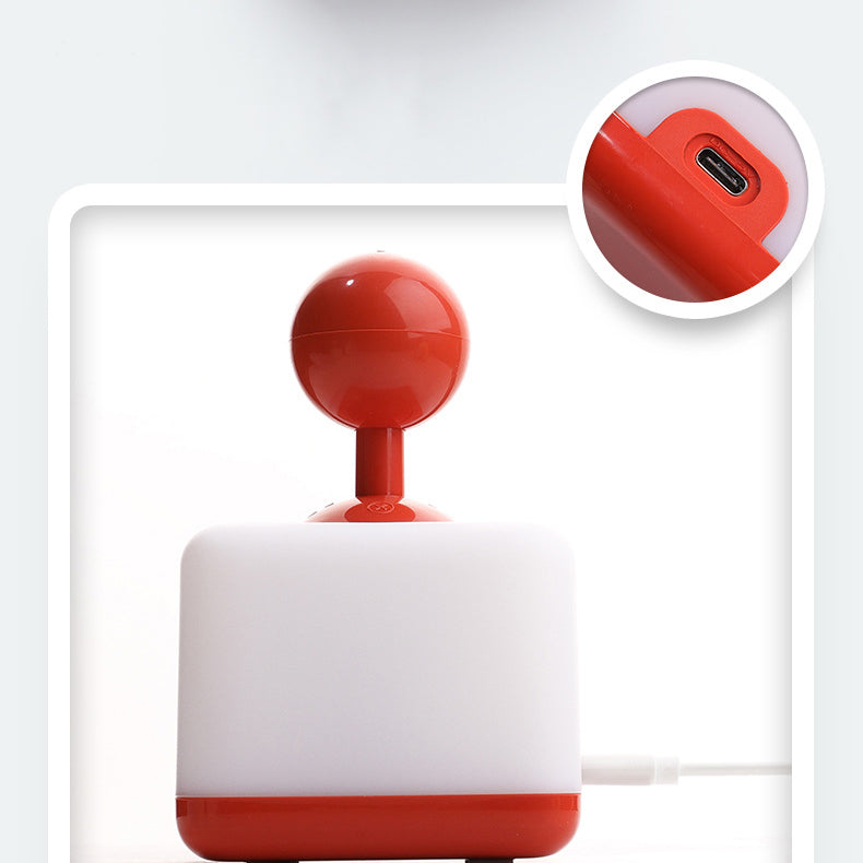 Rechargeable Manual Rocker ABS Table Lamp
