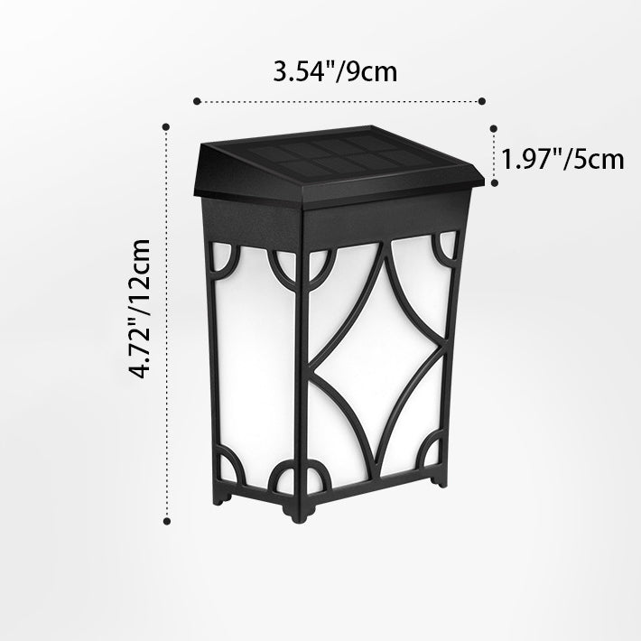Rectangular Rhombic ABS PC Outdoor Light