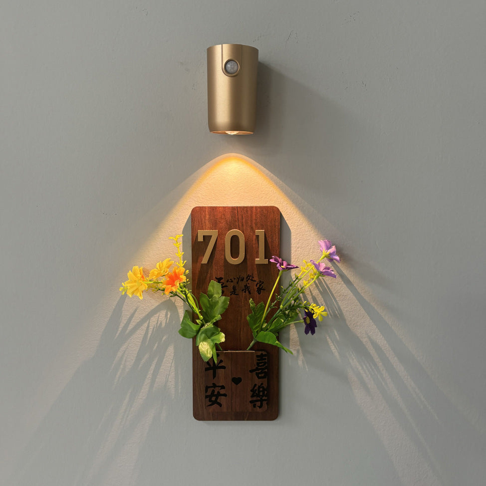Rechargeable Magnetically Cylinder ABS Wall Lamp