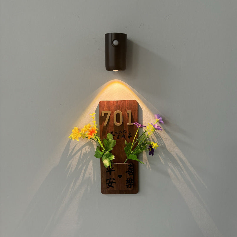 Rechargeable Magnetically Cylinder ABS Wall Lamp