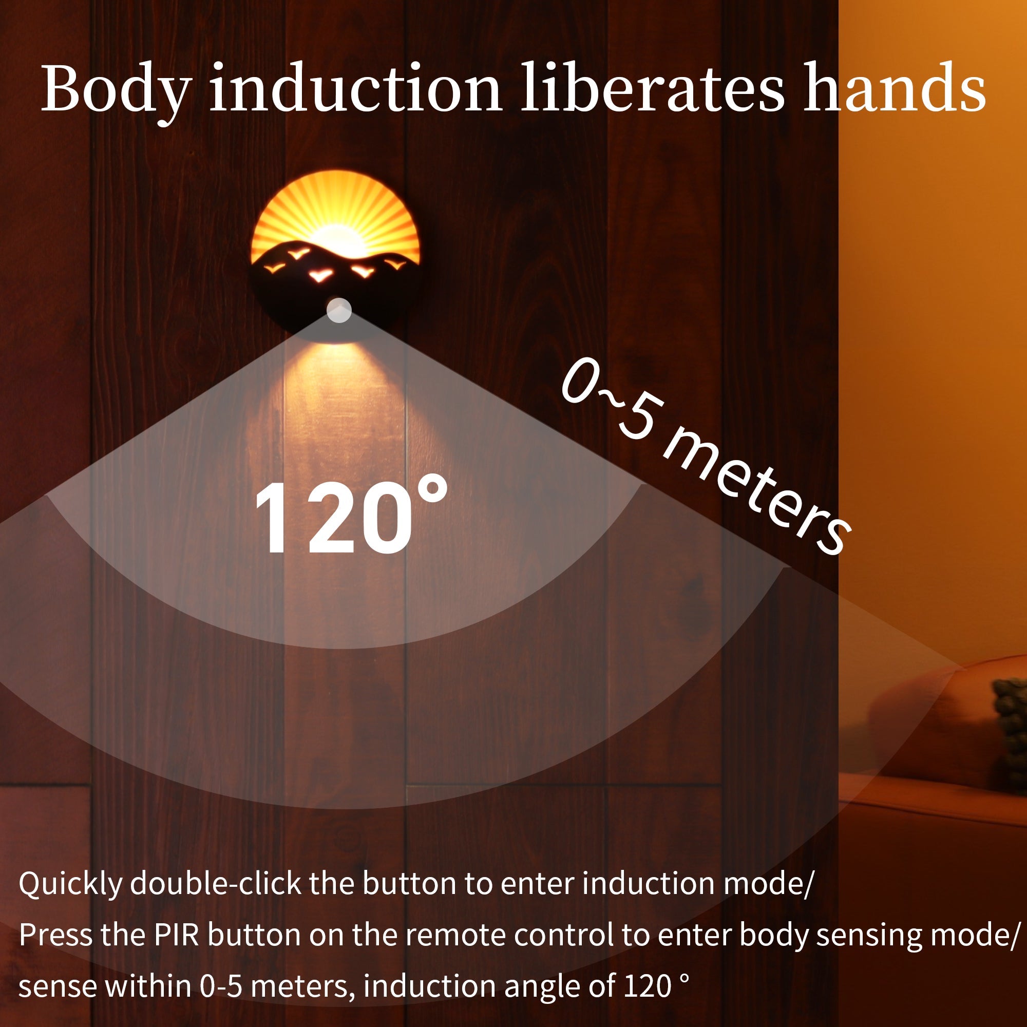 Rechargeable Battery Magnetically Round Wall Lamp