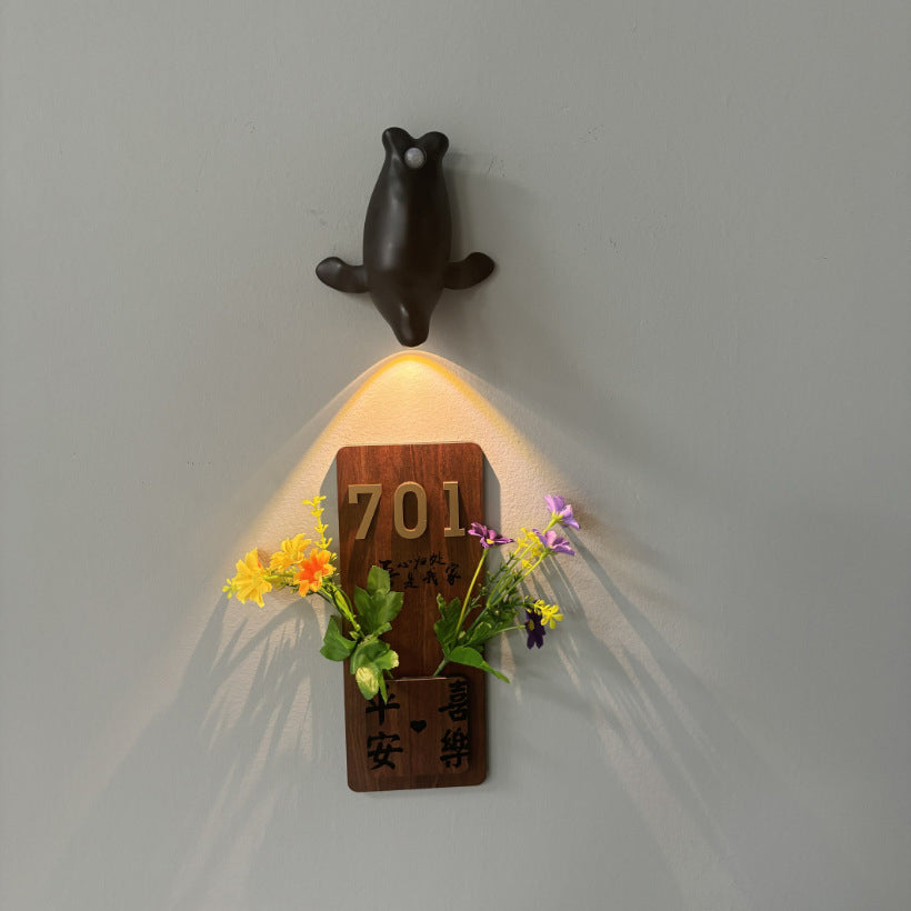 Rechargeable Battery Human Sensor Wall Lamp