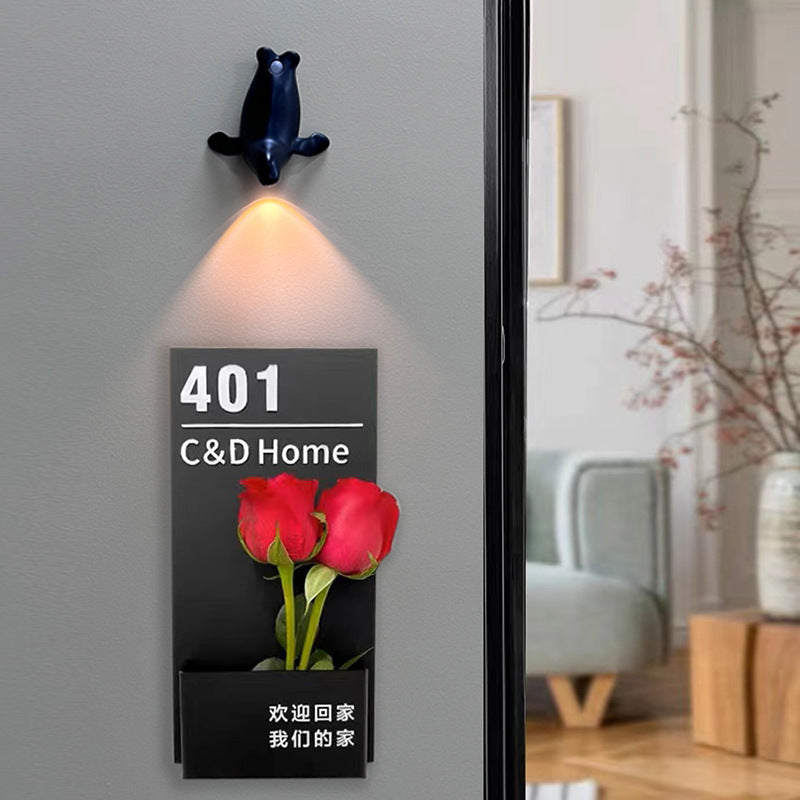 Rechargeable Battery Human Sensor Wall Lamp