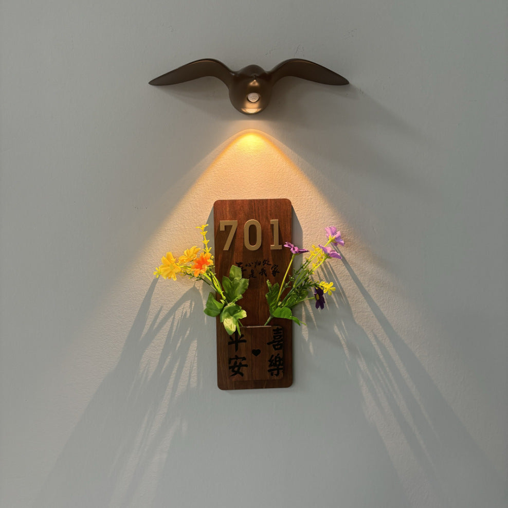 Rechargeable ABS Gull Hallway Outdoor Light