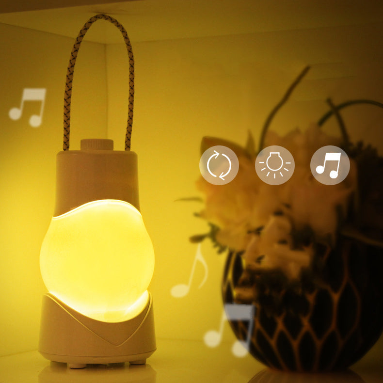 Portable Rechargeable ABS Music Table Lamp