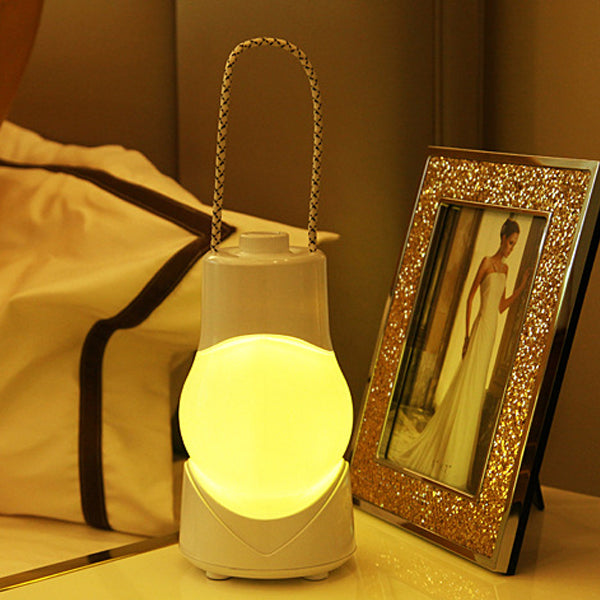 Portable Rechargeable ABS Music Table Lamp