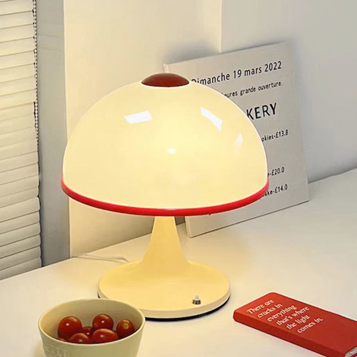 Dome Mushroom Iron Acrylic Table Lamp
