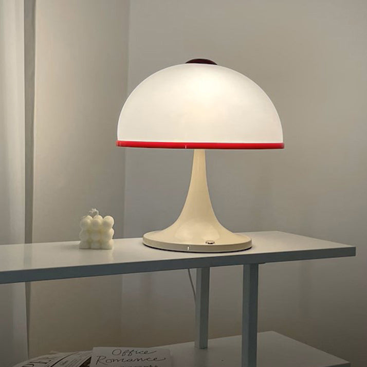 Dome Mushroom Iron Acrylic Table Lamp