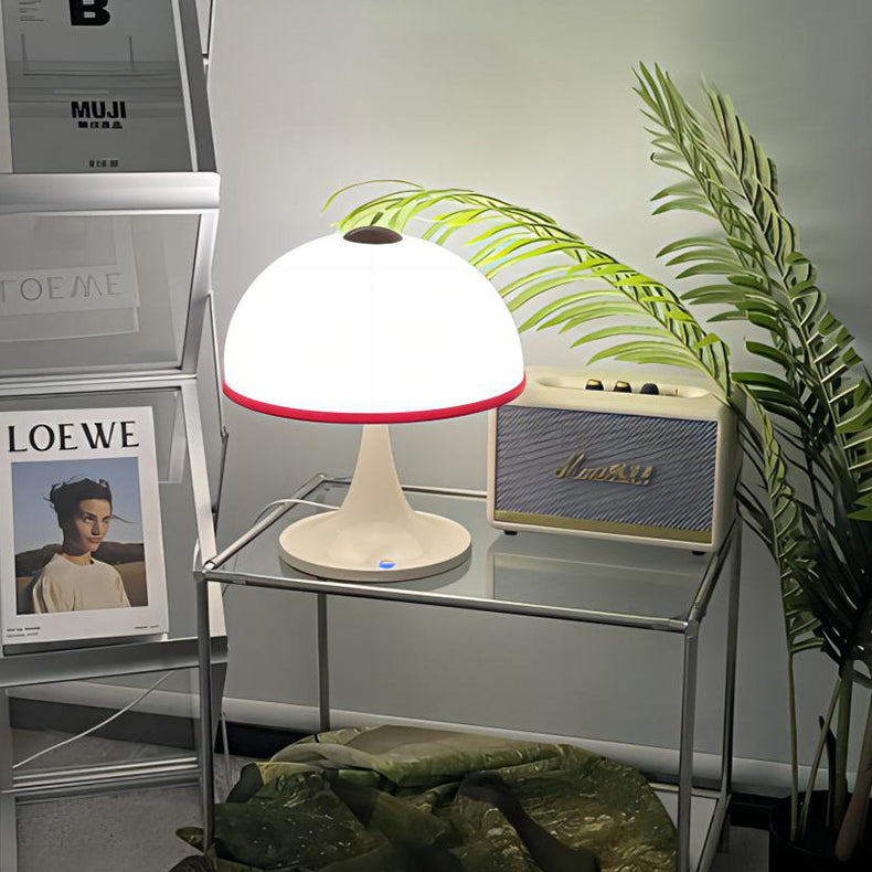 Dome Mushroom Iron Acrylic Table Lamp