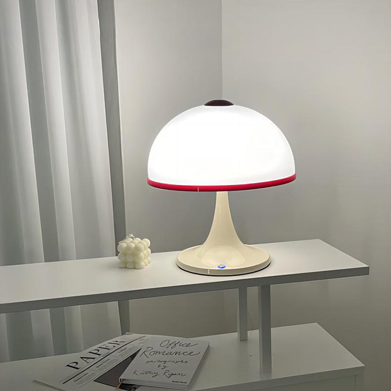 Dome Mushroom Iron Acrylic Table Lamp