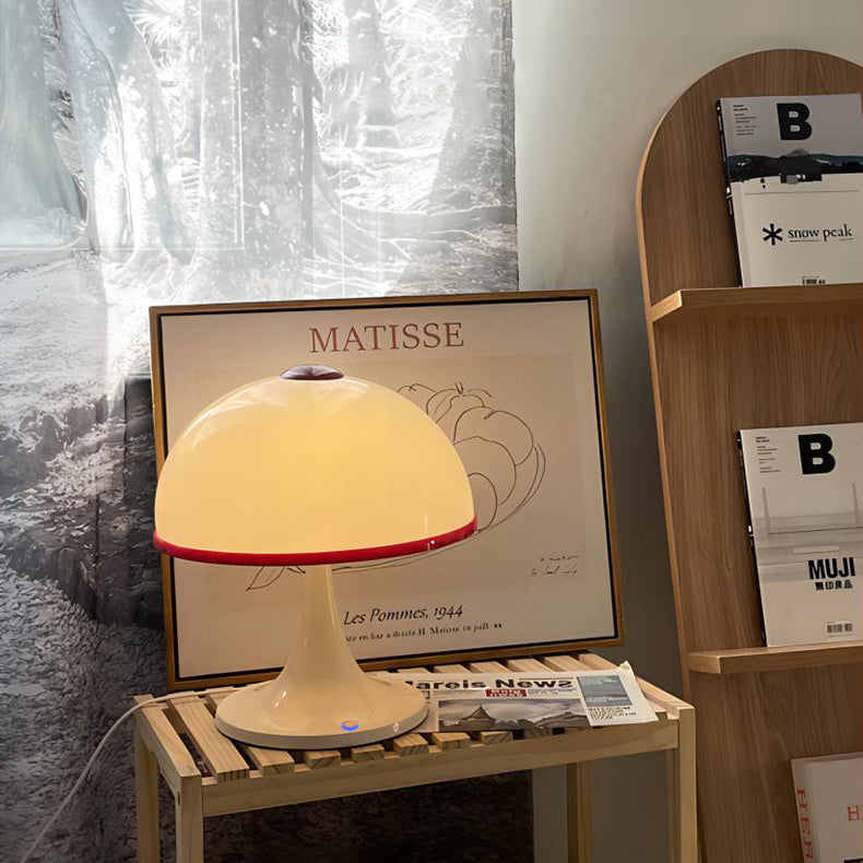 Dome Mushroom Iron Acrylic Table Lamp