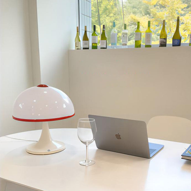 Dome Mushroom Iron Acrylic Table Lamp