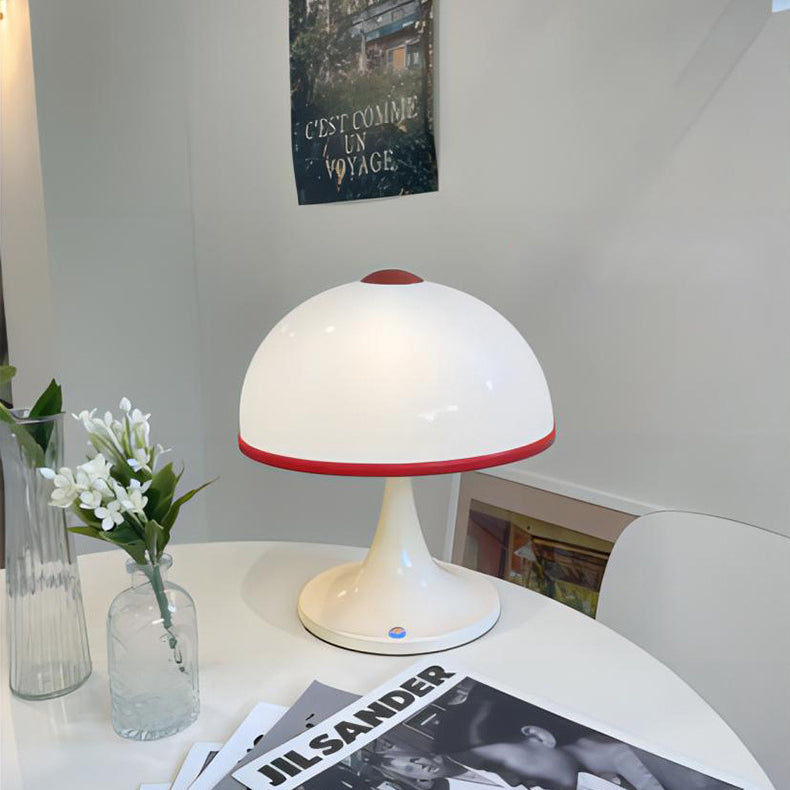 Dome Mushroom Iron Acrylic Table Lamp