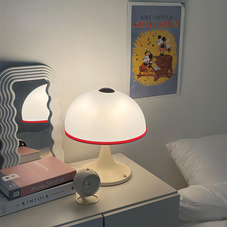 Dome Mushroom Iron Acrylic Table Lamp
