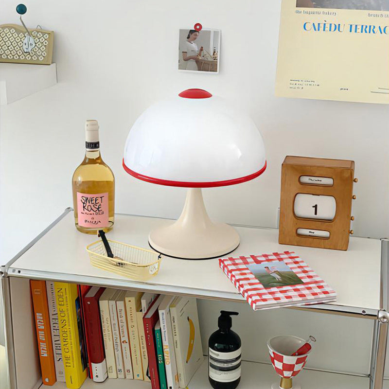 Dome Mushroom Iron Acrylic Table Lamp