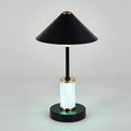 Rechargeable Iron Acrylic Conic Table Lamp
