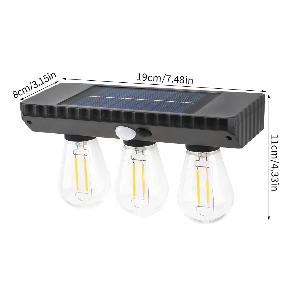 ABS PET Human Sensor Outdoor Light