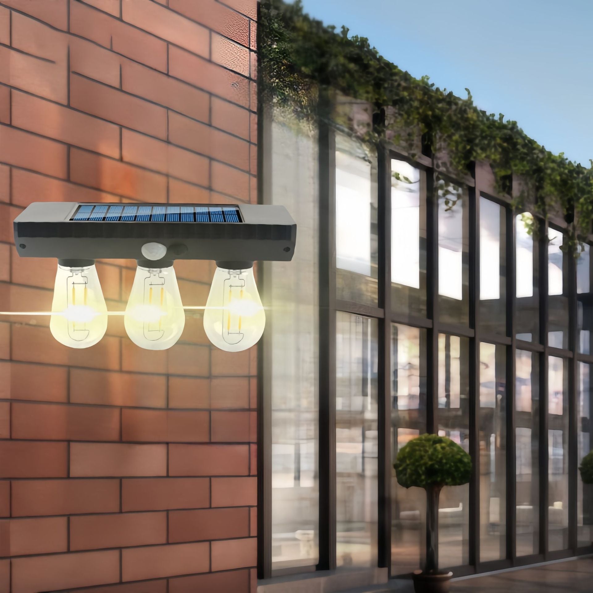 ABS PET Human Sensor Outdoor Light