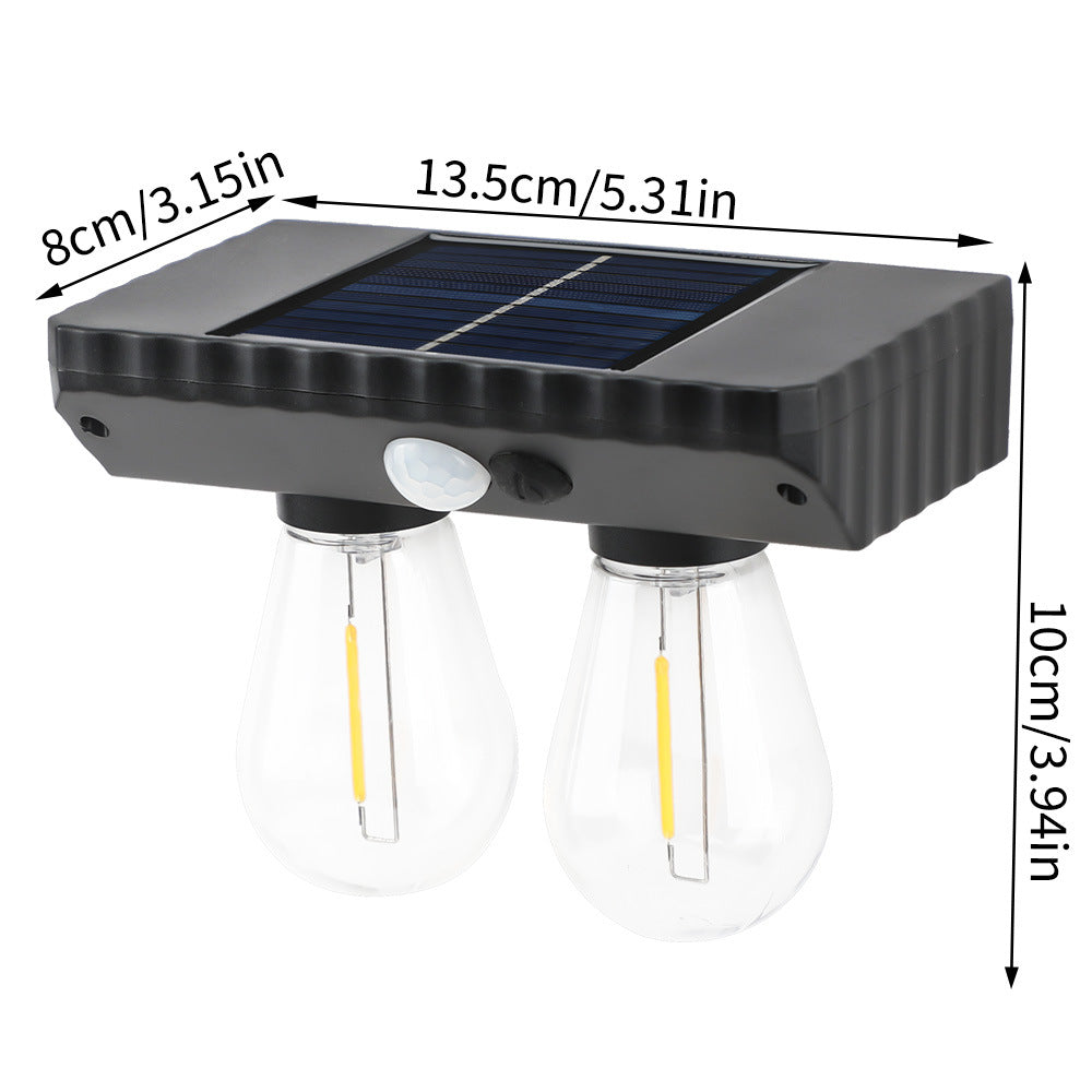 ABS PET Human Sensor Outdoor Light