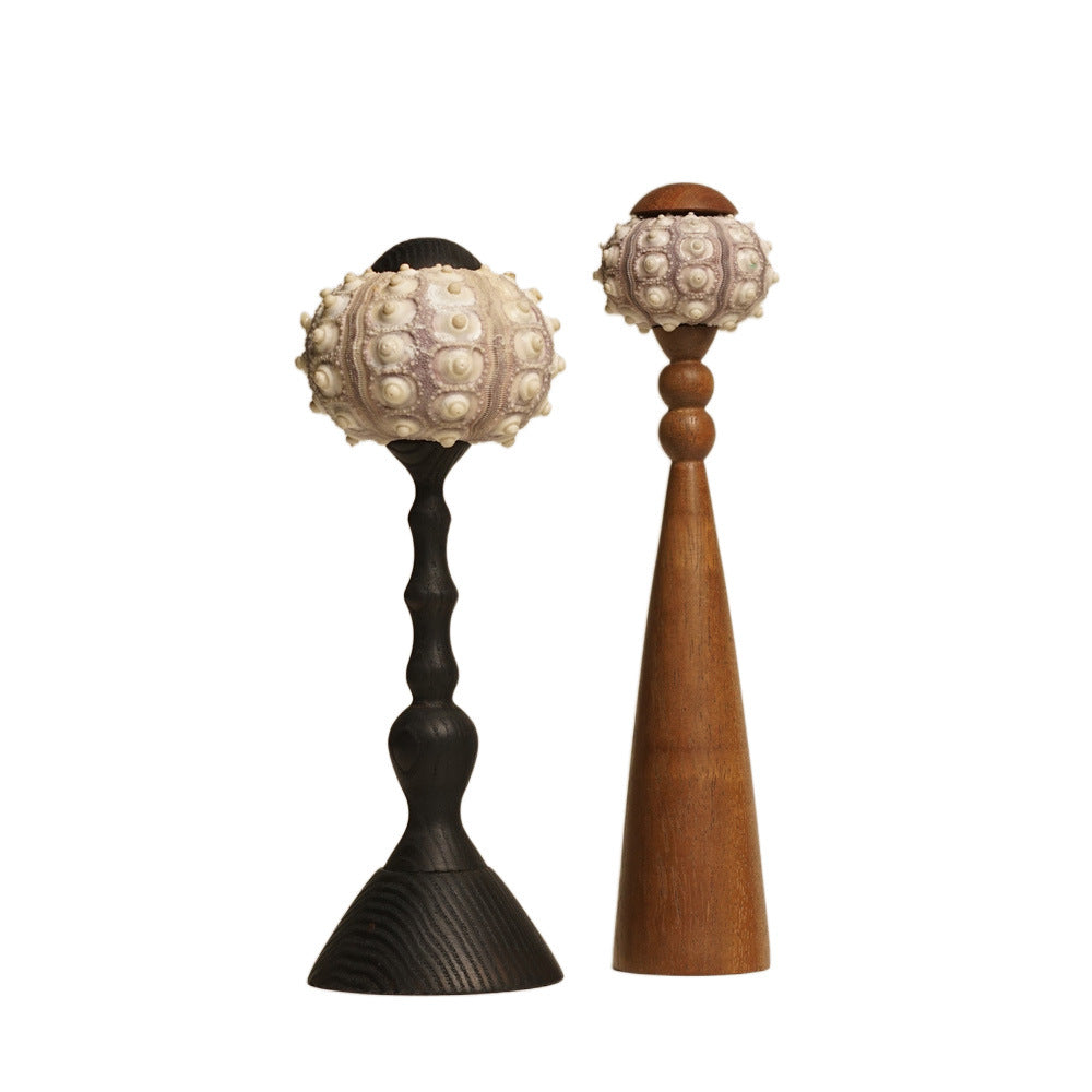 Rechargeable Wood Natural Sea Table Lamp
