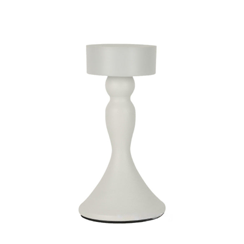 Rechargeable Iron Acrylic Dumbbell Table Lamp
