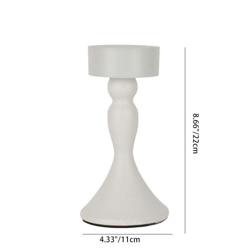Rechargeable Iron Acrylic Dumbbell Table Lamp