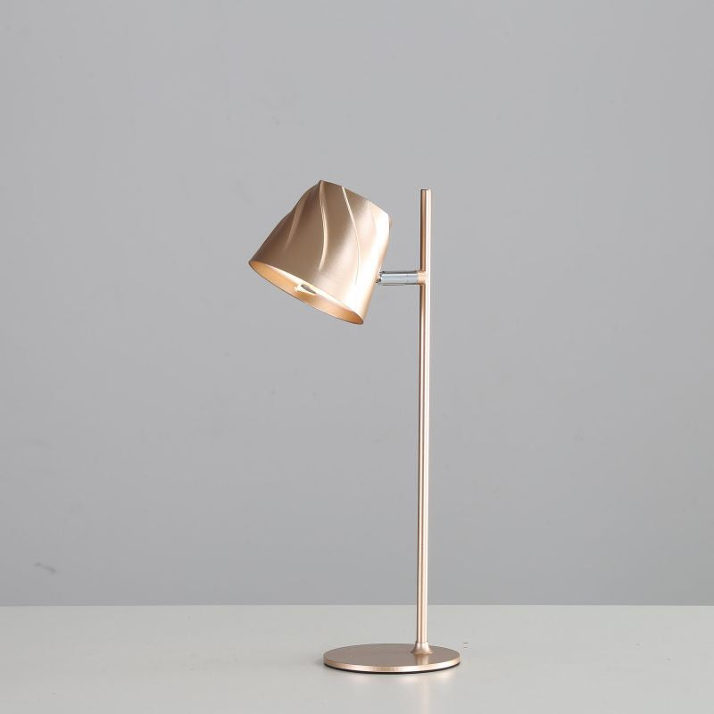 Iron Plastic Touch Dimming Table Lamp