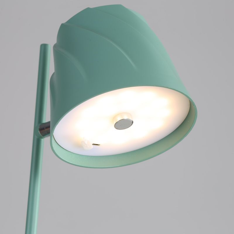 Iron Plastic Touch Dimming Table Lamp