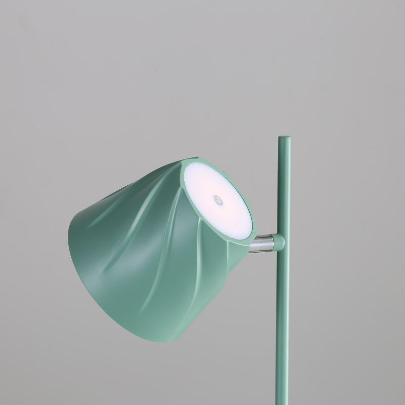 Iron Plastic Touch Dimming Table Lamp