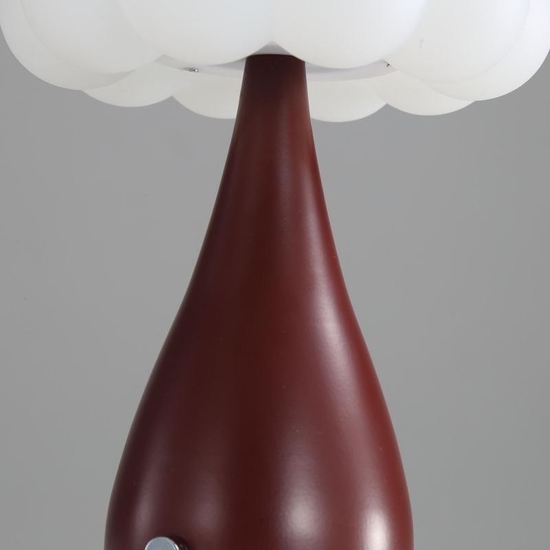 Iron Plastic Dome Cloud Table Lamp