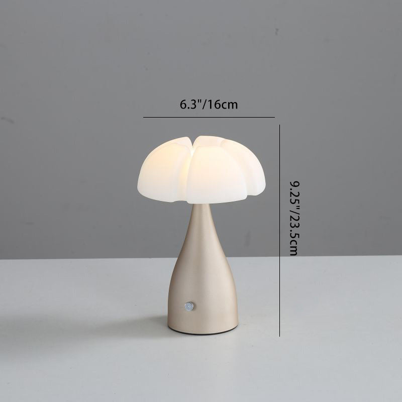 Iron Plastic Dome Cloud Table Lamp
