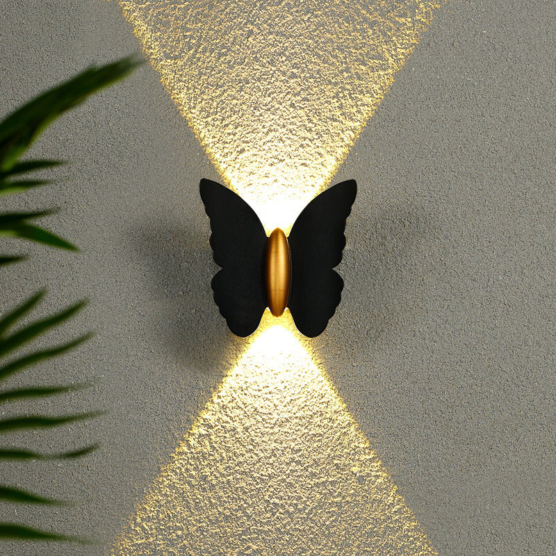 Butterfly Aluminum Patio Outdoor Light