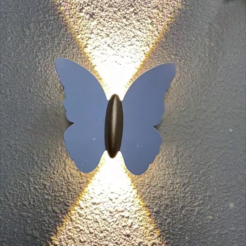 Butterfly Aluminum Patio Outdoor Light
