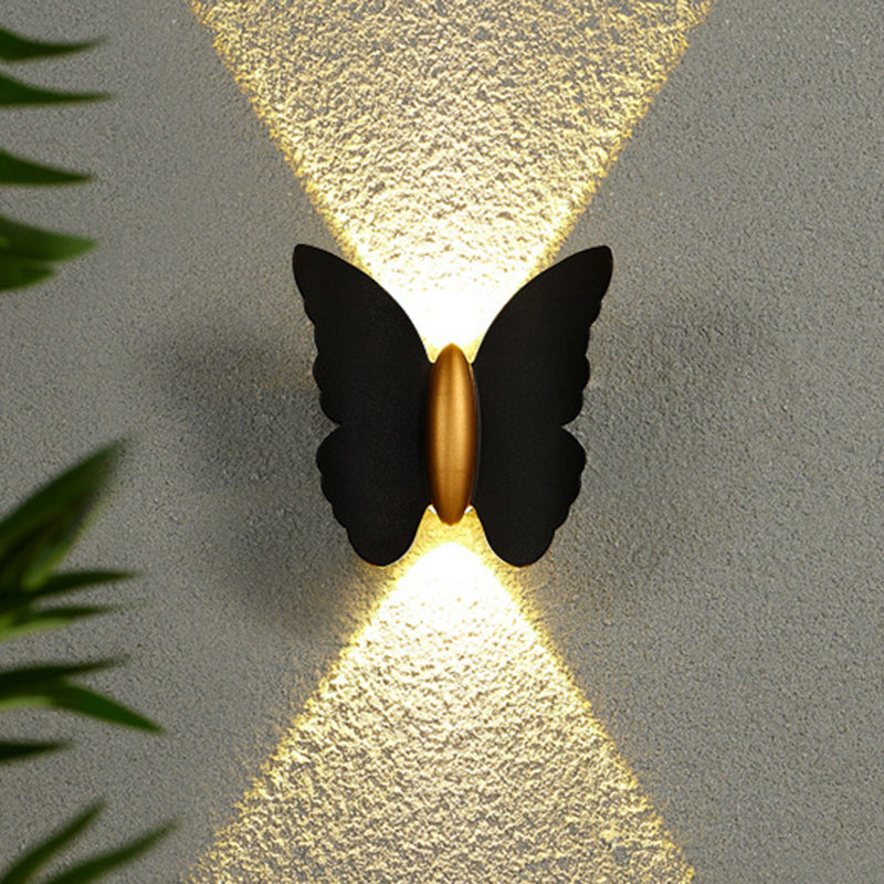 Butterfly Aluminum Patio Outdoor Light