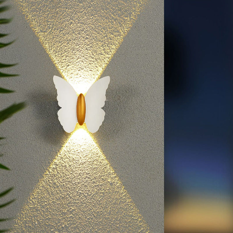 Butterfly Aluminum Patio Outdoor Light