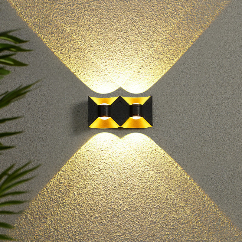 Square Rectangular Aluminum Patio Outdoor Light