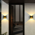 Square Rectangular Aluminum Patio Outdoor Light